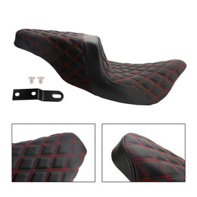 Complete Cushion Rider Passenger Seat Red Fits For Fl Touring Models 2008-2023
