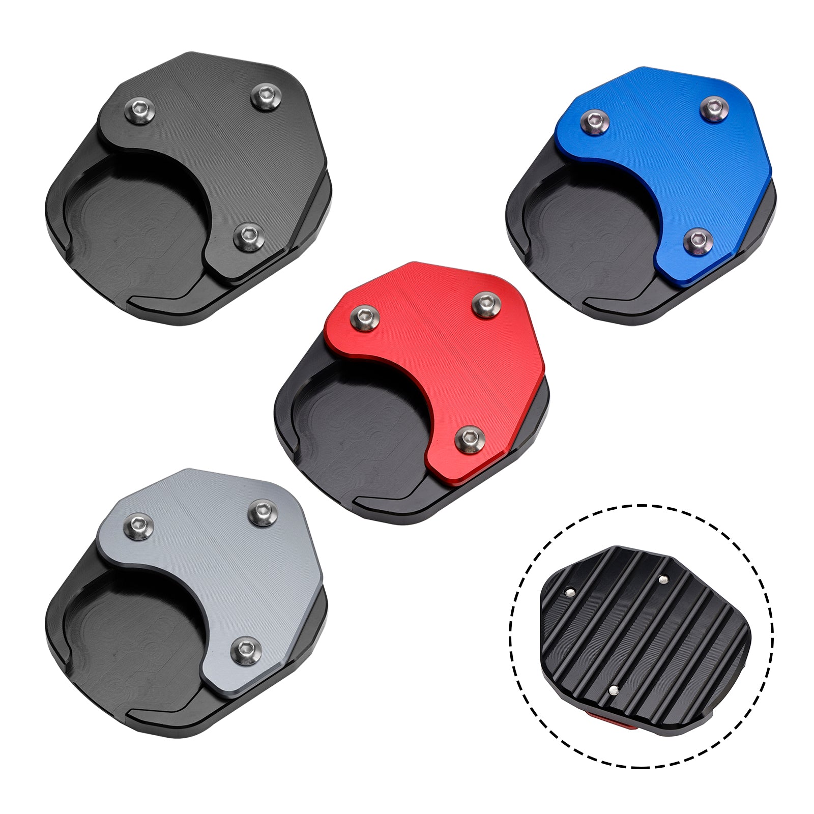 2022-2025 Tiger Sport 660 Kickstand Enlarge Plate Pad