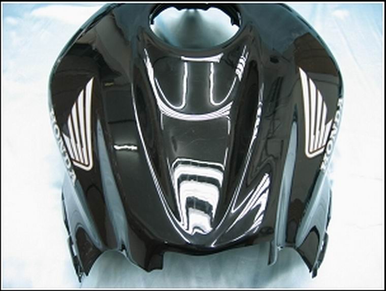 Amotopart 2007–2008 Honda CBR600RR Verkleidungsset in Weiß und Schwarz