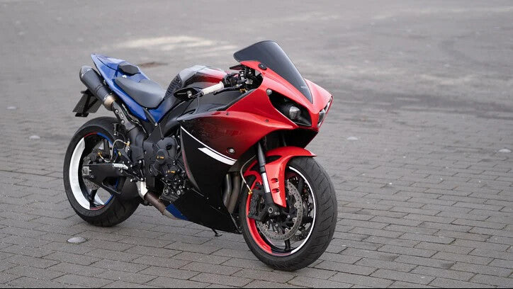 Amotopart 2012-2014 Yamaha YZF 1000 R1 Black Blue Red Fairing Kit