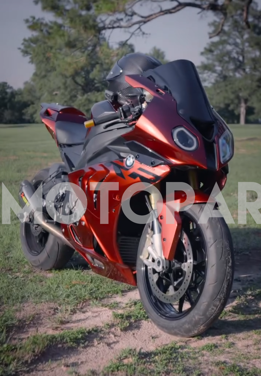 Amotopart Verkleidungsset für BMW S1000RR 2009–2014, glänzendes Rot