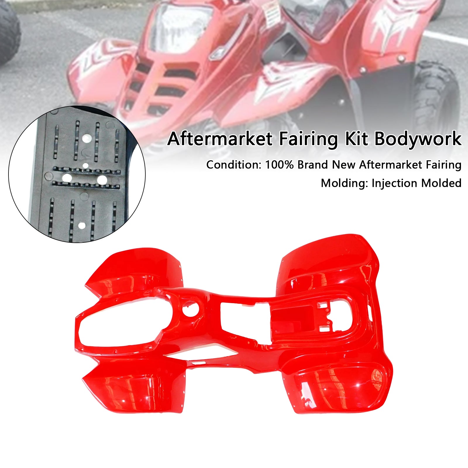 Amotopart For 50cc 70cc 110cc Quad Dirt Bike Atv 4 Wheelers Fairing Kit Collection