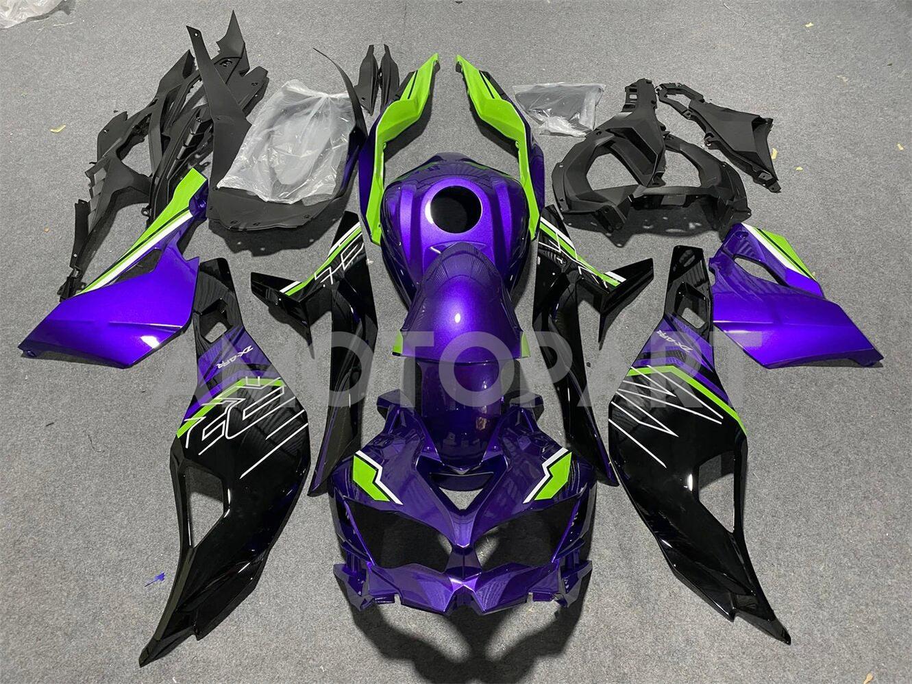 Amotopart 2019-2025 Kawasaki Ninja ZX25R ZX4R ZX4RR Fairing Kit Collection One