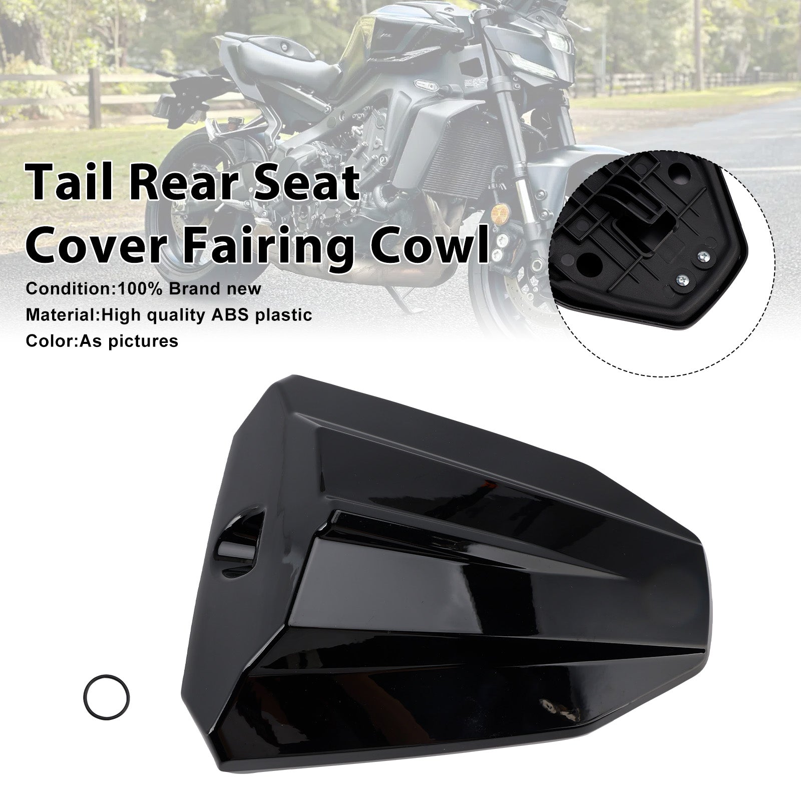2024-2026 Yamaha MT-09/SP achterbankafdekking kuipkuip