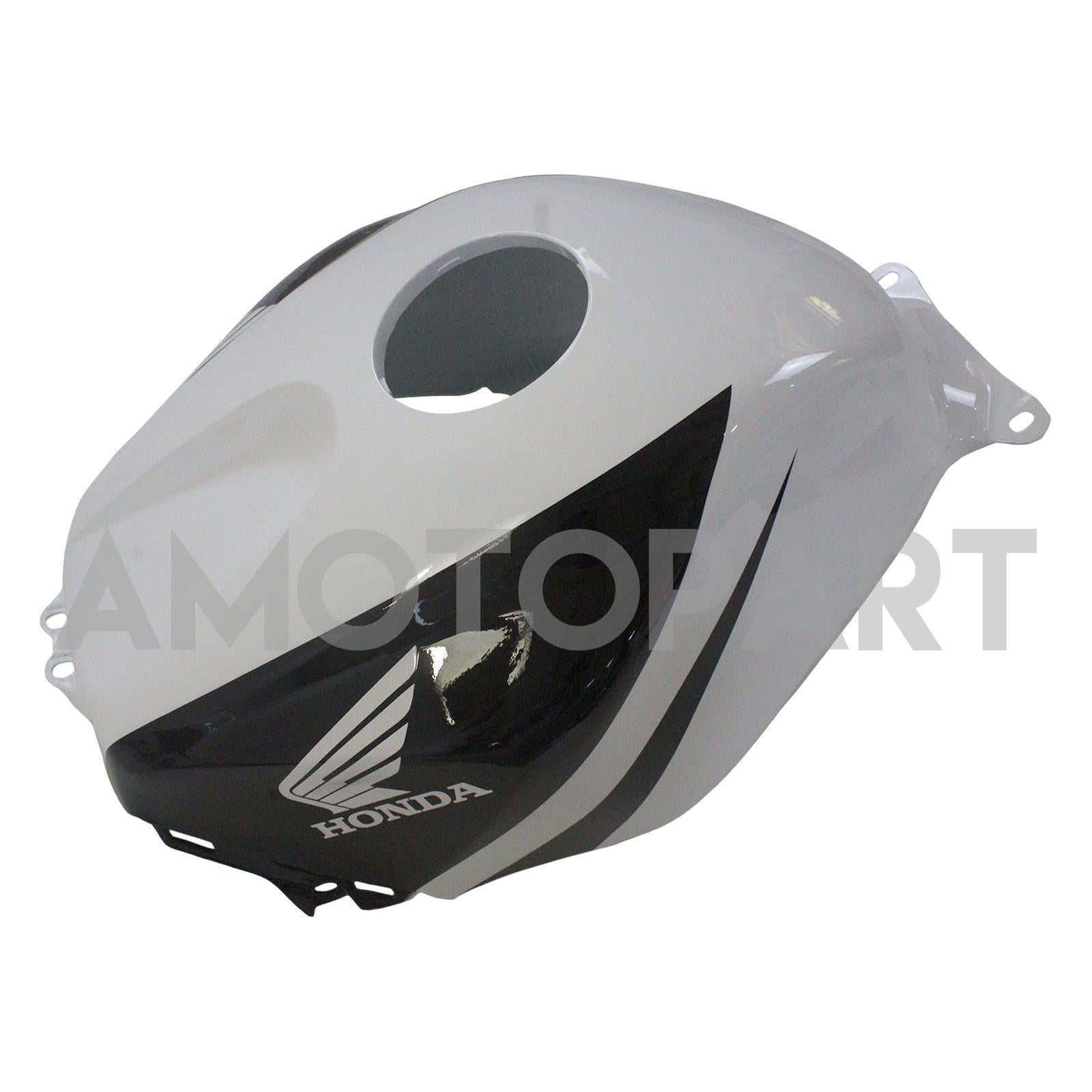 Amotopart 2005-2006 Honda CBR600RR White Black Fairing Kit