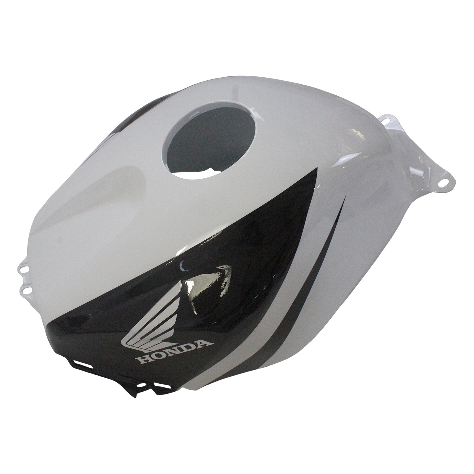 Amotopart 2005-2006 Honda CBR600RR White Black Fairing Kit