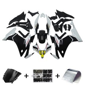 Kit carena Amotopart 2013-2015 Honda CBR500R bianco nero