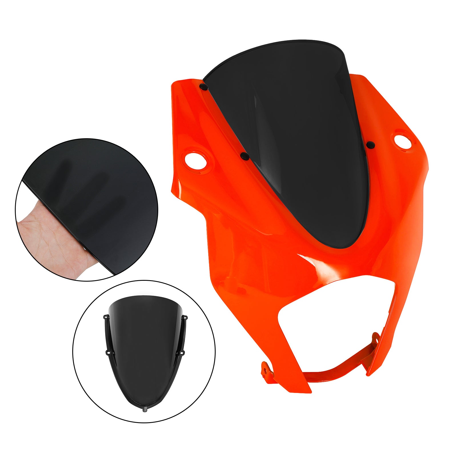 Windshield WindScreen Headlight Fairing Cover fit for RC390 2022-2023