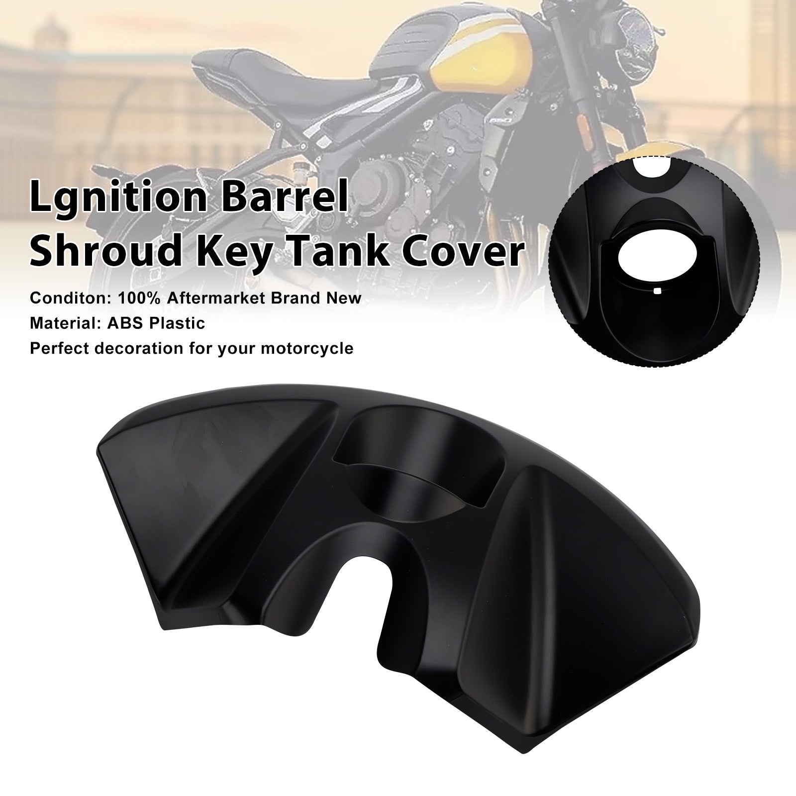 Trident 660 2022-2025 Lgnition Barrel Shroud Key Tank Cover
