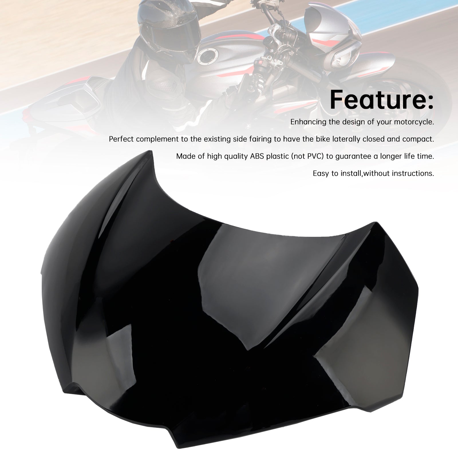 2020-2022 Street Triple 765 R/RS Front Nose Headlight Cover Fairing