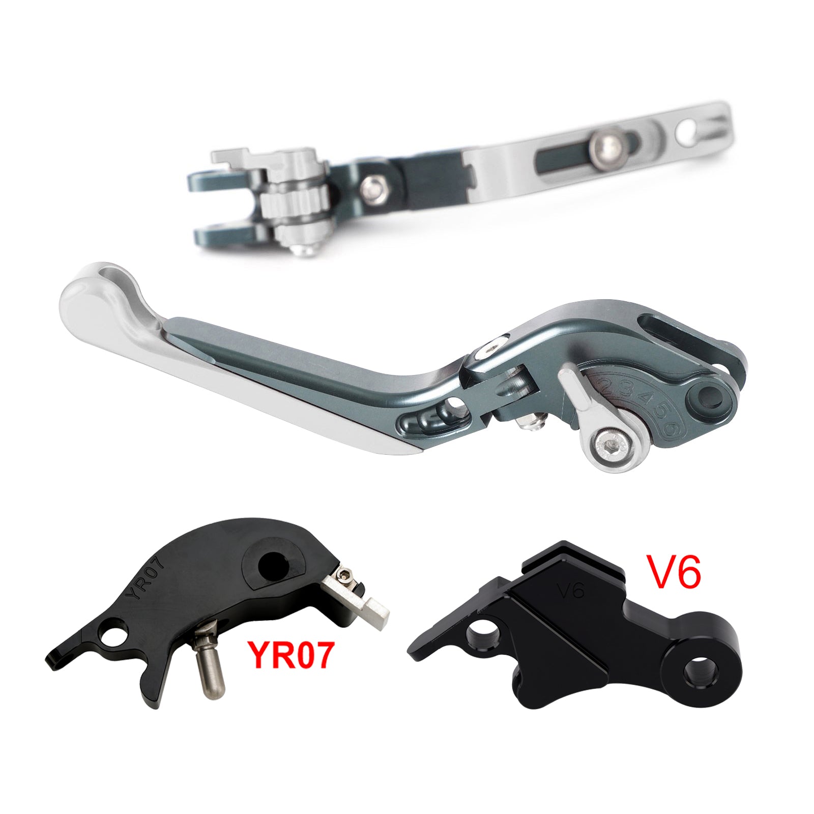 2024–2025 Yamaha XSR900 XSR900GP MT-09 verstellbarer Kupplungsbremshebel
