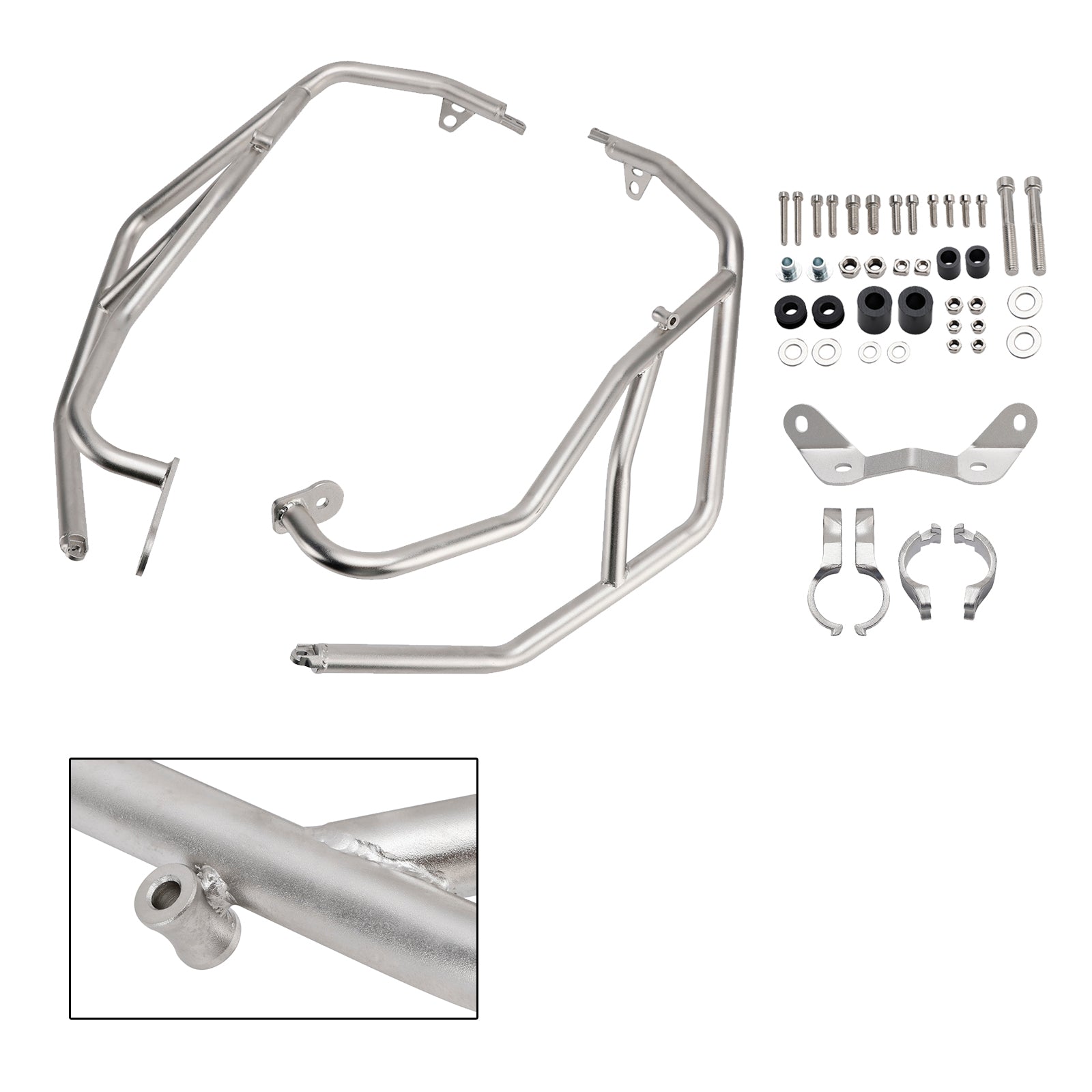 Bmw S1000Xr M1000Xr 24-25 Crash Bar Upper Engine Guard Steel Frame Black