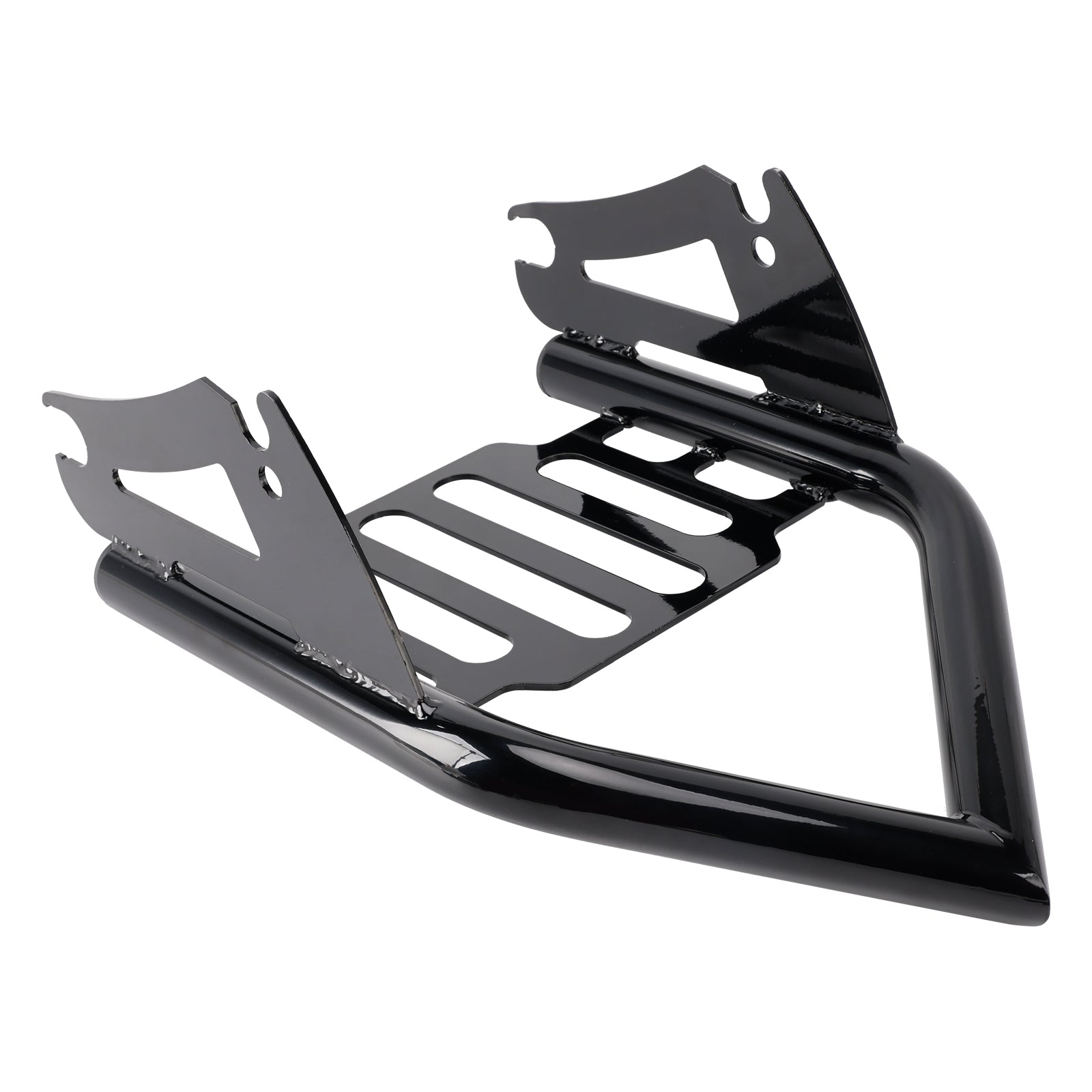 2009-2025 Electra Street Road Glide Road King Detachable Luggage Rack Black