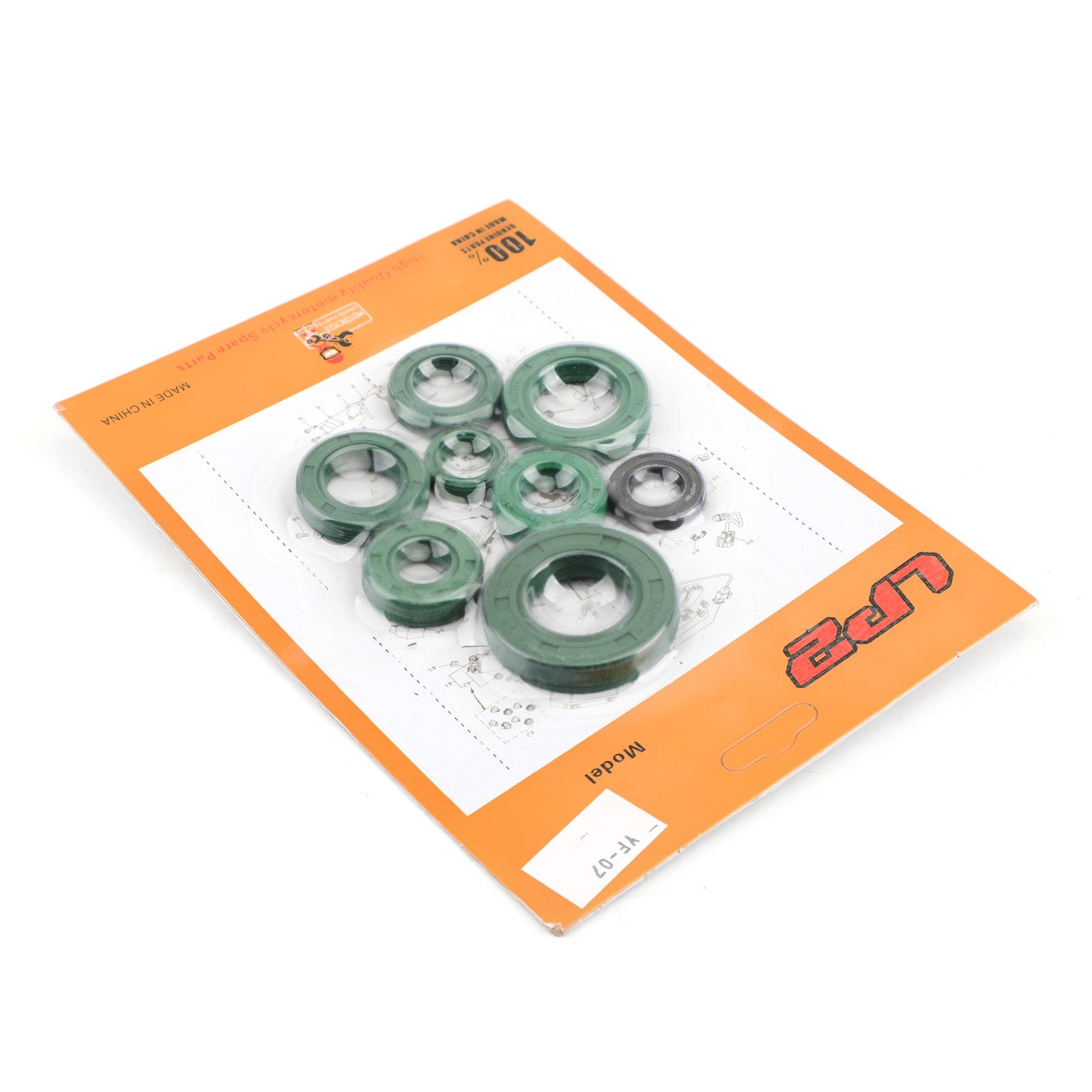 8pcs Honda 86-02 CR80R Experte 03-07 CR85R Expert Motoröl Seal Seal Kit