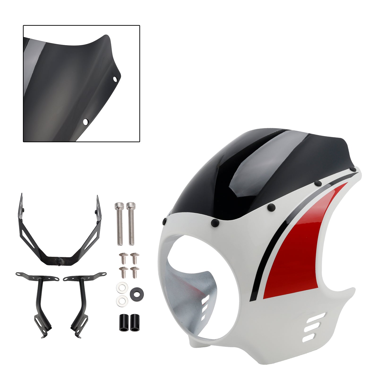 Yamaha XSR900 2022-2025 Headlight Fairing Windshield WindScreen