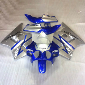 Amotopart 1987-1989 Honda CBR400RR NC23 carenatura blu e argento