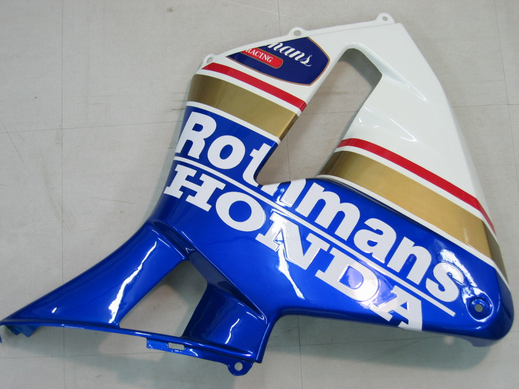 Amotopart 2005–2006 Honda CBR600RR Gelb und Blau Style2 Verkleidungsset