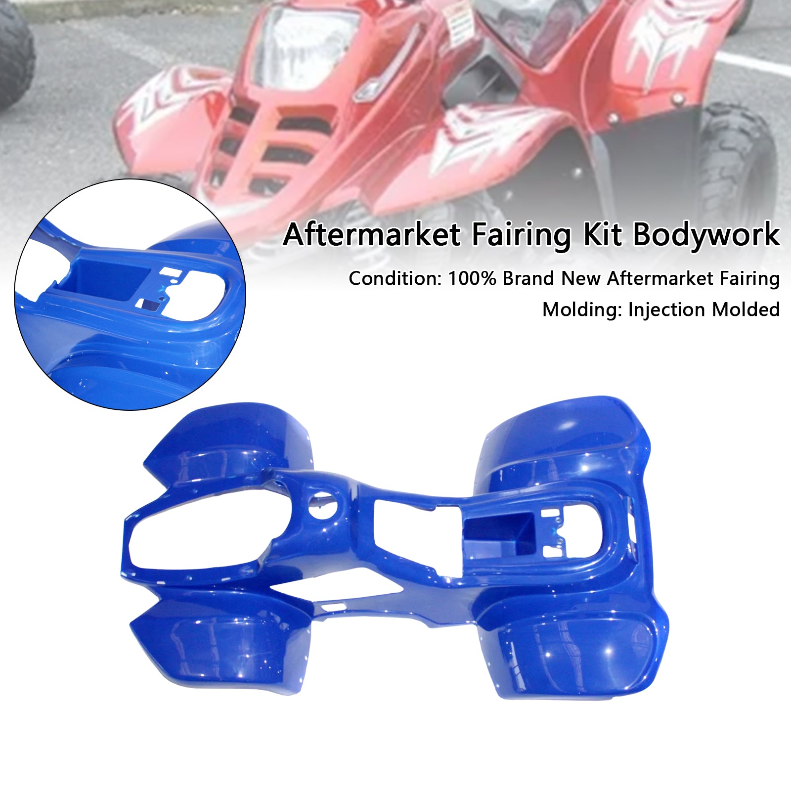 Amotopart For 50cc 70cc 110cc Quad Dirt Bike Atv 4 Wheelers Fairing Kit Collection