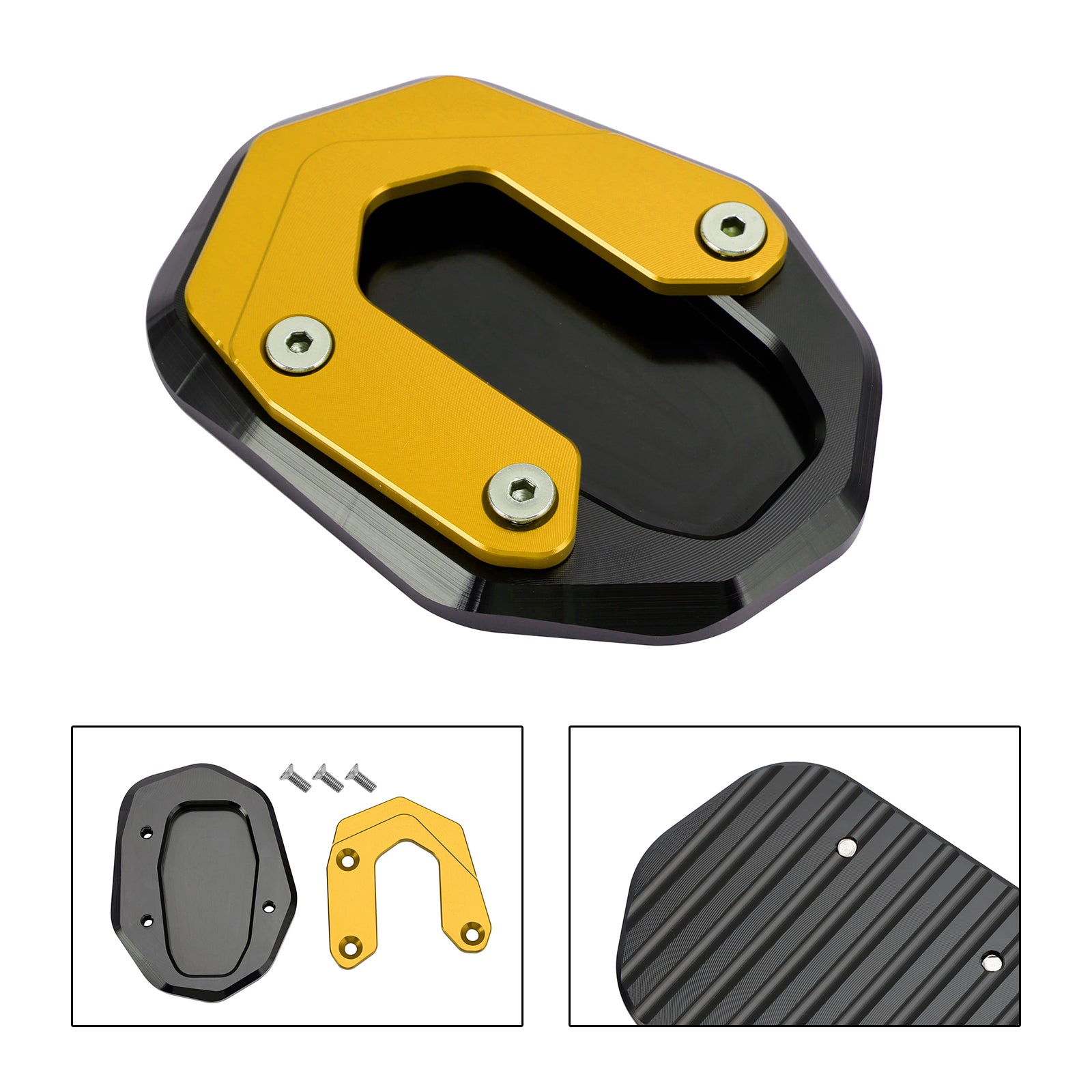 15-20 Ducati Scrambler 400/800/1100 Kickstand Enlarge Plate Pad