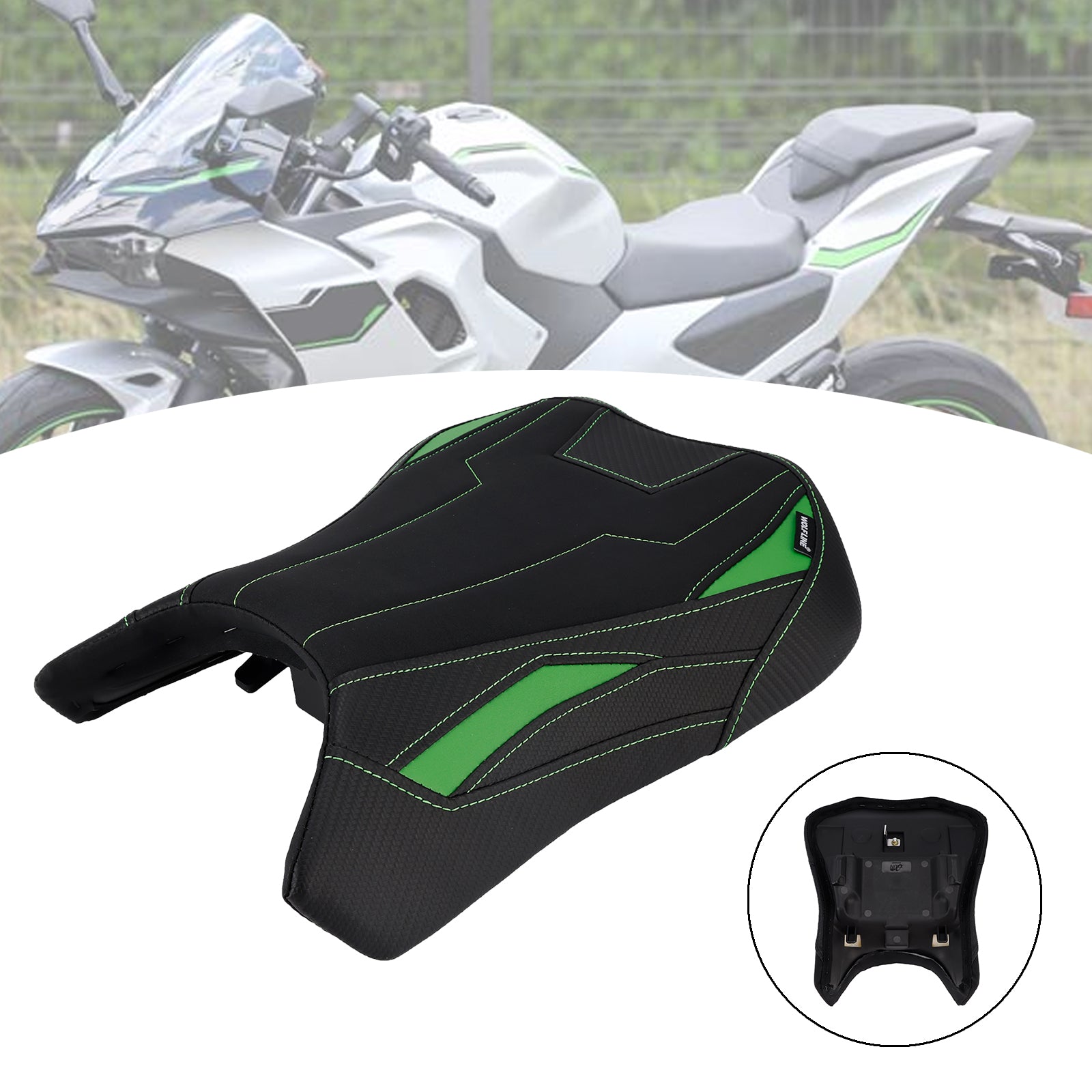 24-26 Kawasaki Ninja 7 Hybrid Vordersitz-Raider-Kissen