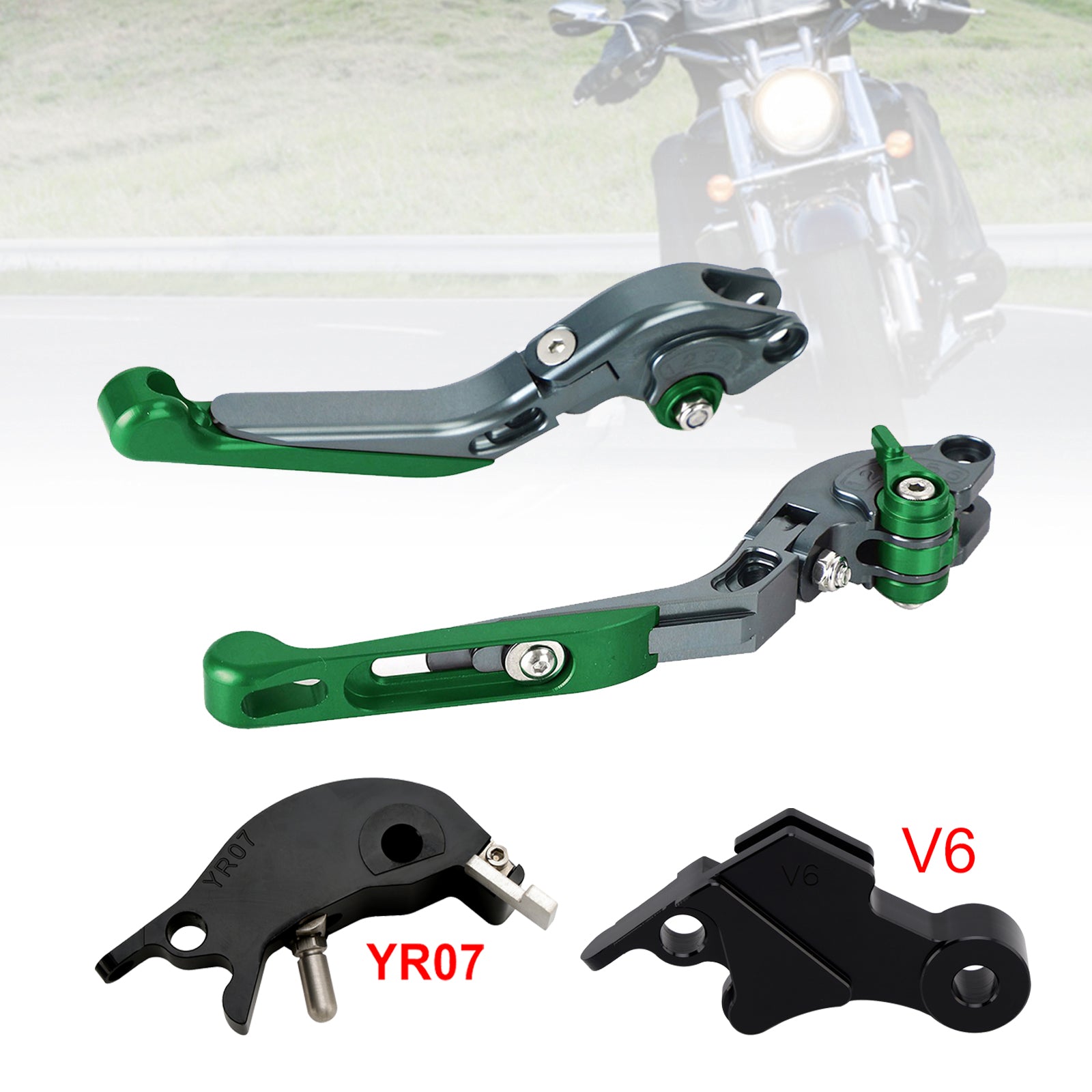 2024–2025 Yamaha XSR900 XSR900GP MT-09 verstellbarer Kupplungsbremshebel