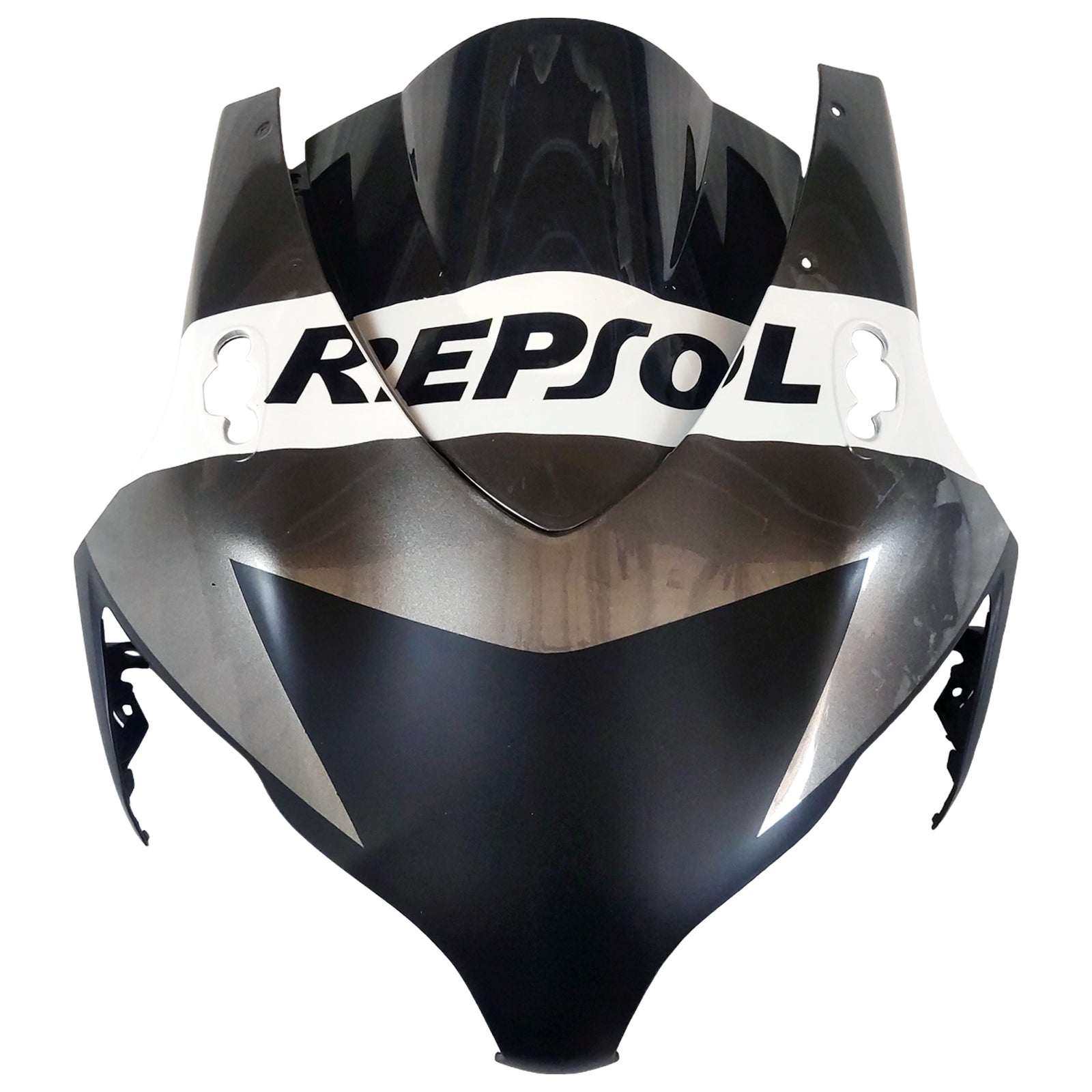 Amotopart 2008-2011 Honda CBR1000RR Black Silver Fairing Kit
