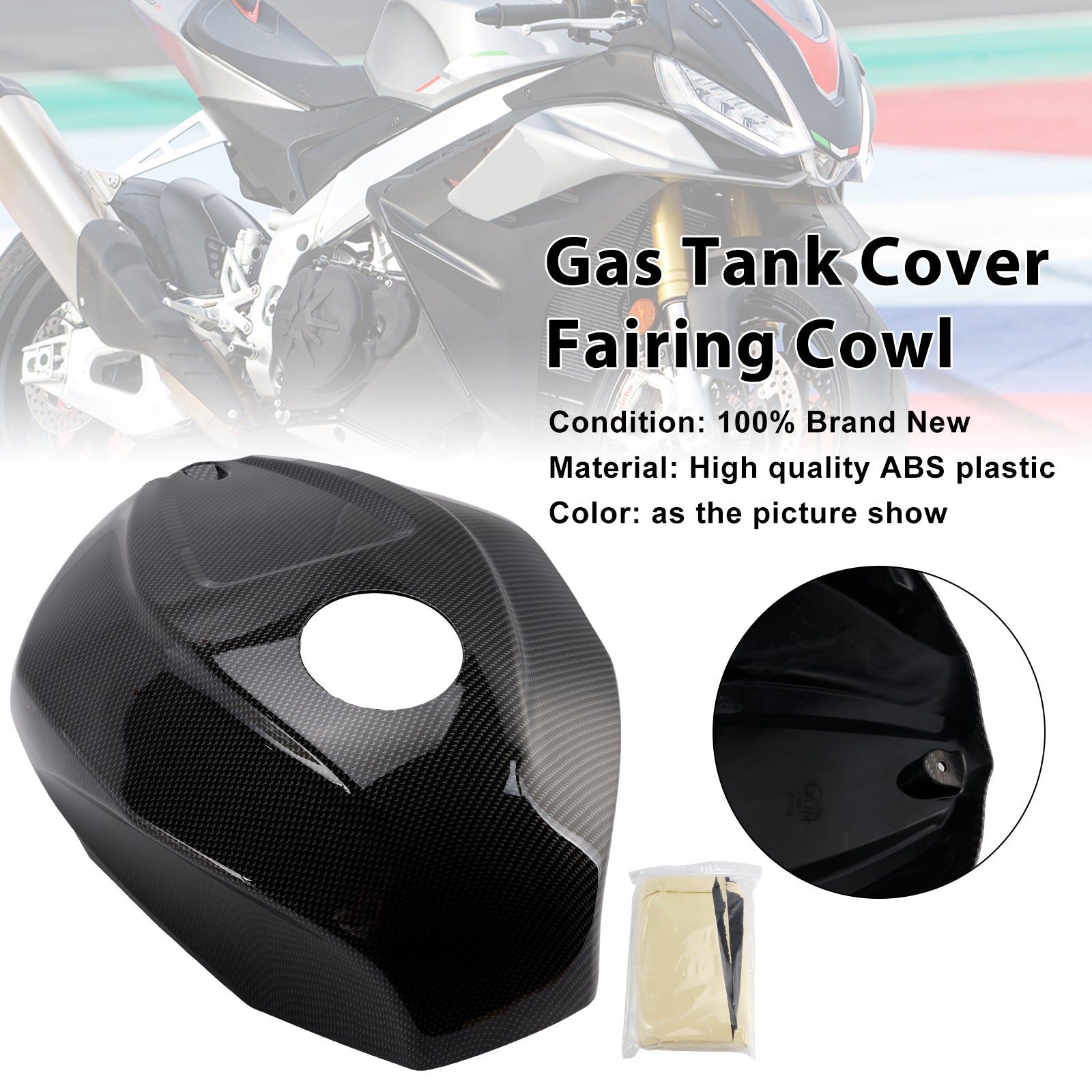 2021-2024 Aprilia RSV4 Gas Tank Cover Trim Fairing Cowl