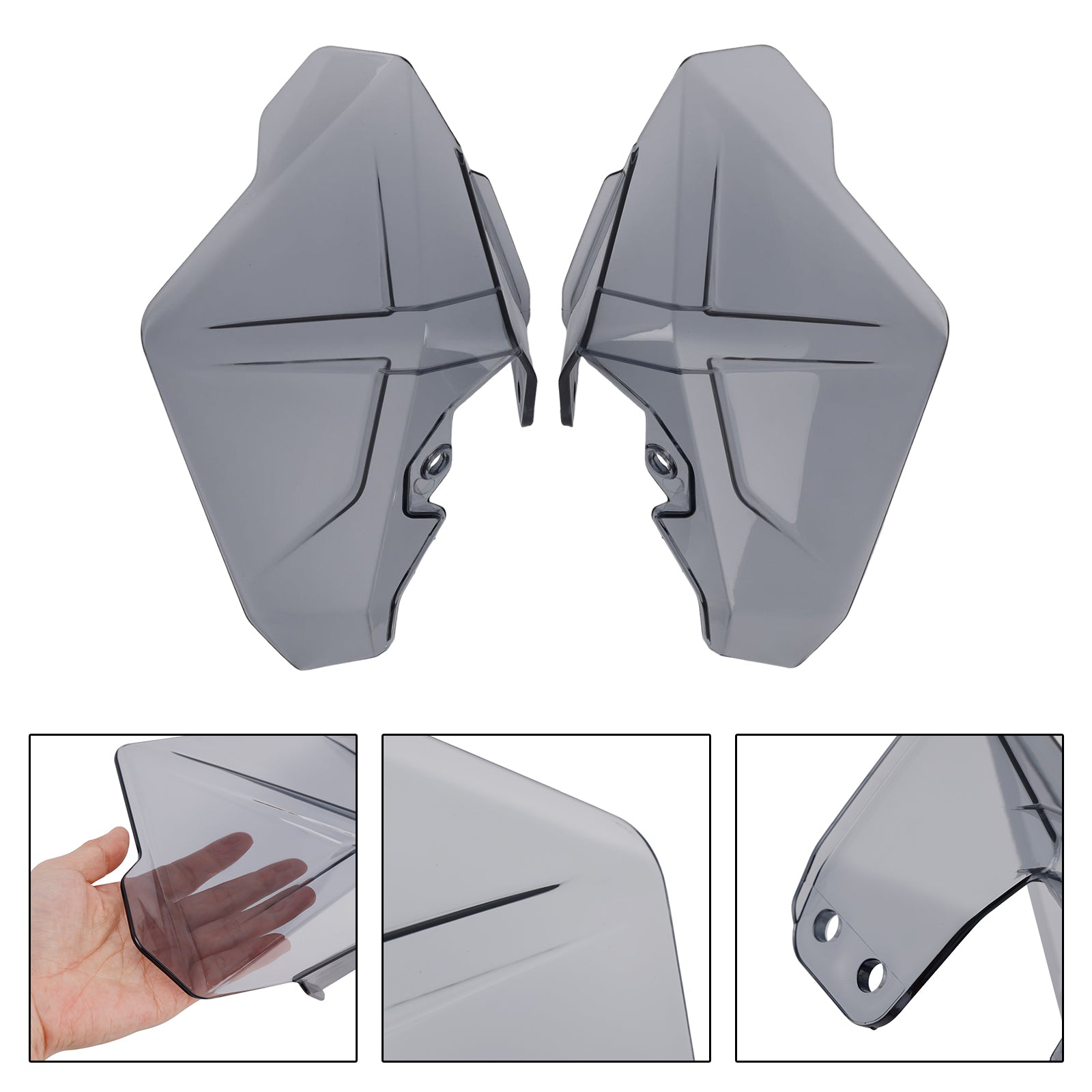 2025-2026 BMW R1300GS ADV Windshield Plate Side Panels