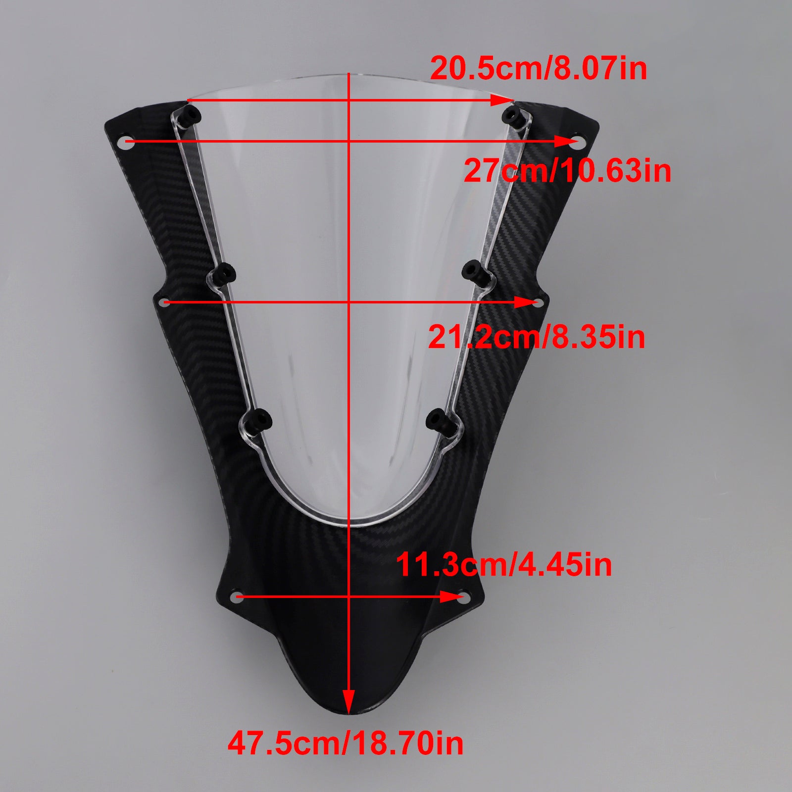 Parabrezza per Kawasaki ZX-4R ZX-4RR 2023