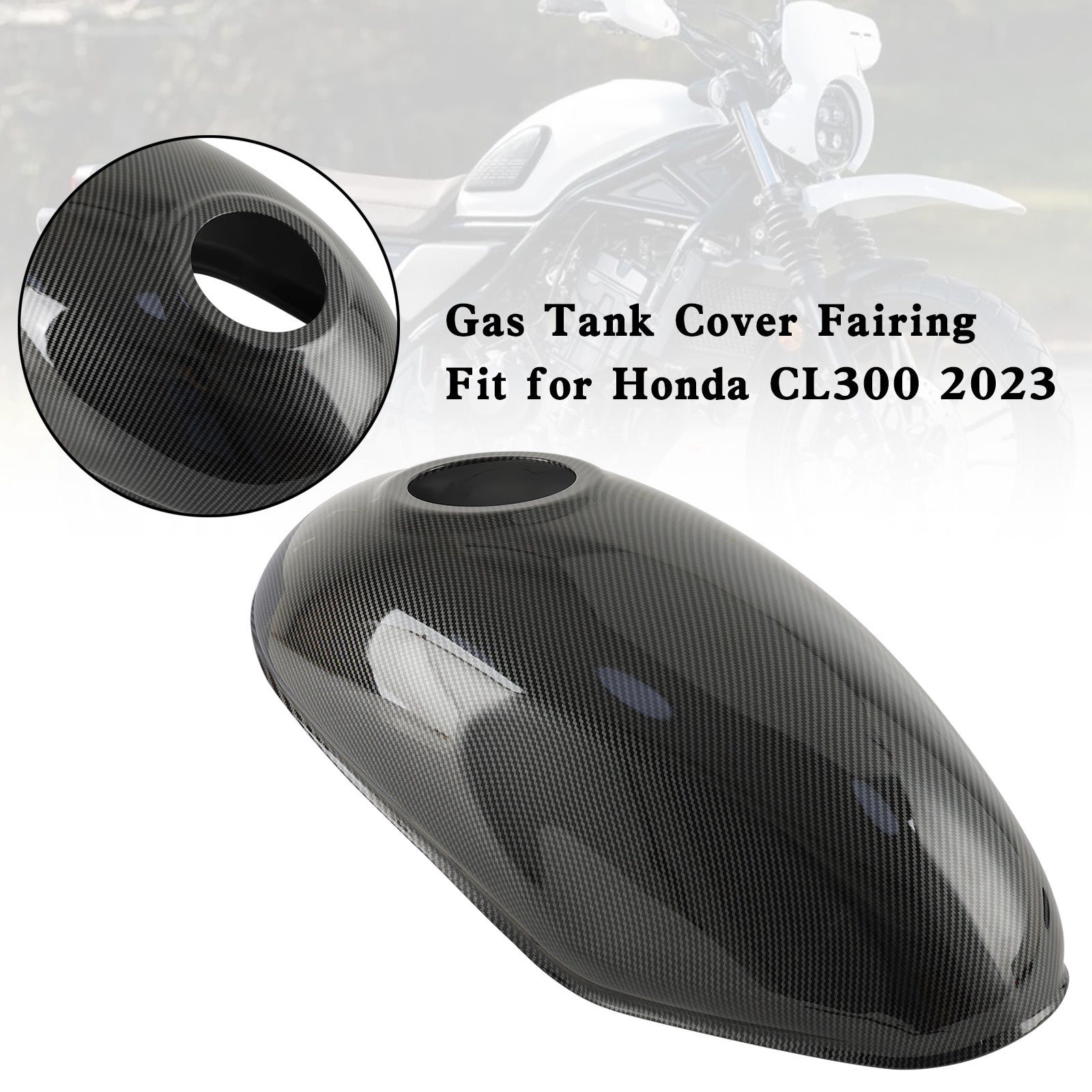 Protezione della carenatura della protezione del coperchio del serbatoio del gas per Honda CL300 2023