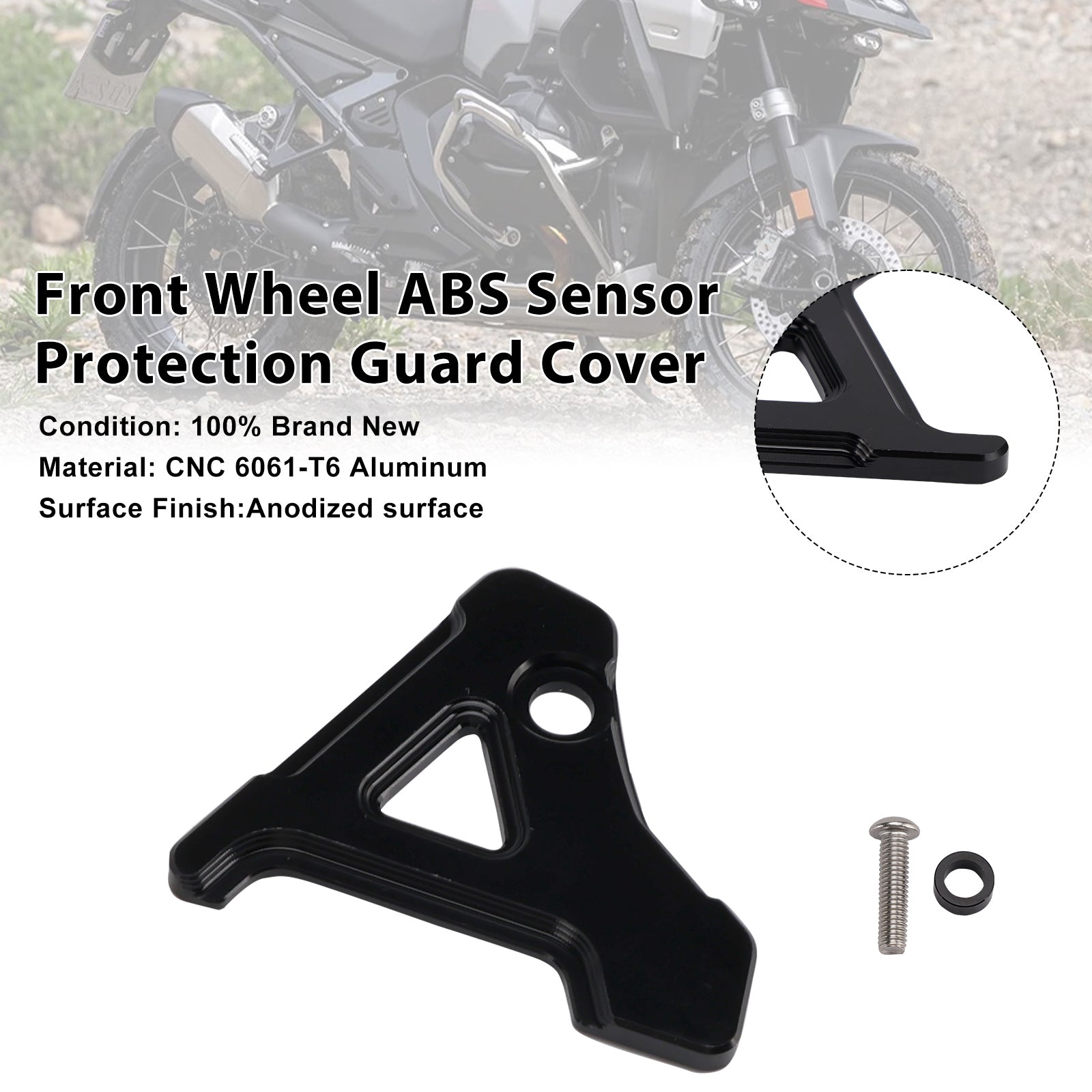 23-25 BMW R1300GS / ADV Front Wheel ABS Sensor Protection Guard