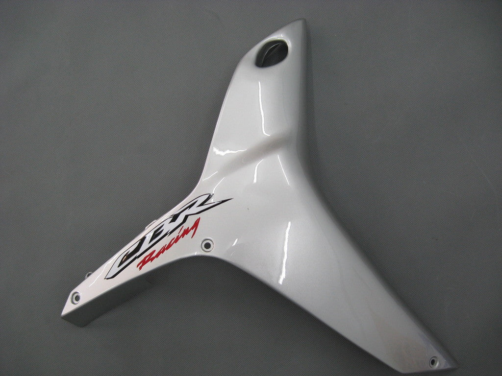 Amotopart 2007-2008 Honda CBR600RR Kit de carénage bleu et argent