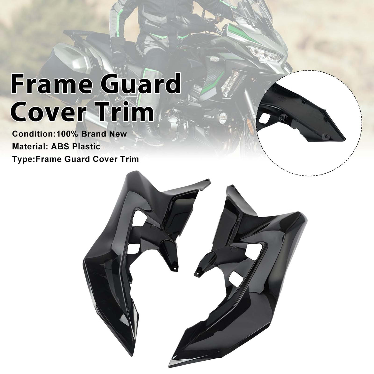 2019-2024 Kawasaki Versys 1000 Frame Guard Side Cover Fairing