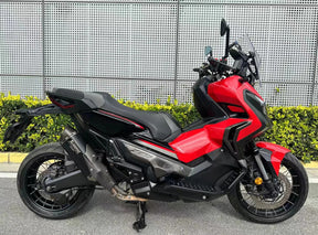 Amotopart Verkleidungssatz für Honda XADV750, glänzend rot/schwarz, 2017–2020