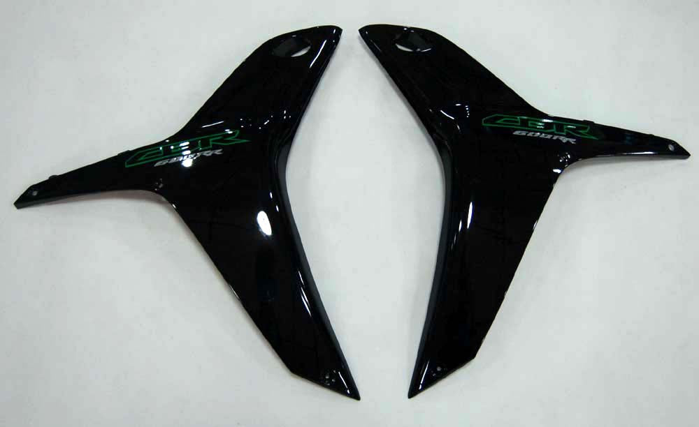 Amotopart 2009–2012 Honda CBR600RR Grün-Schwarz-Verkleidungsset