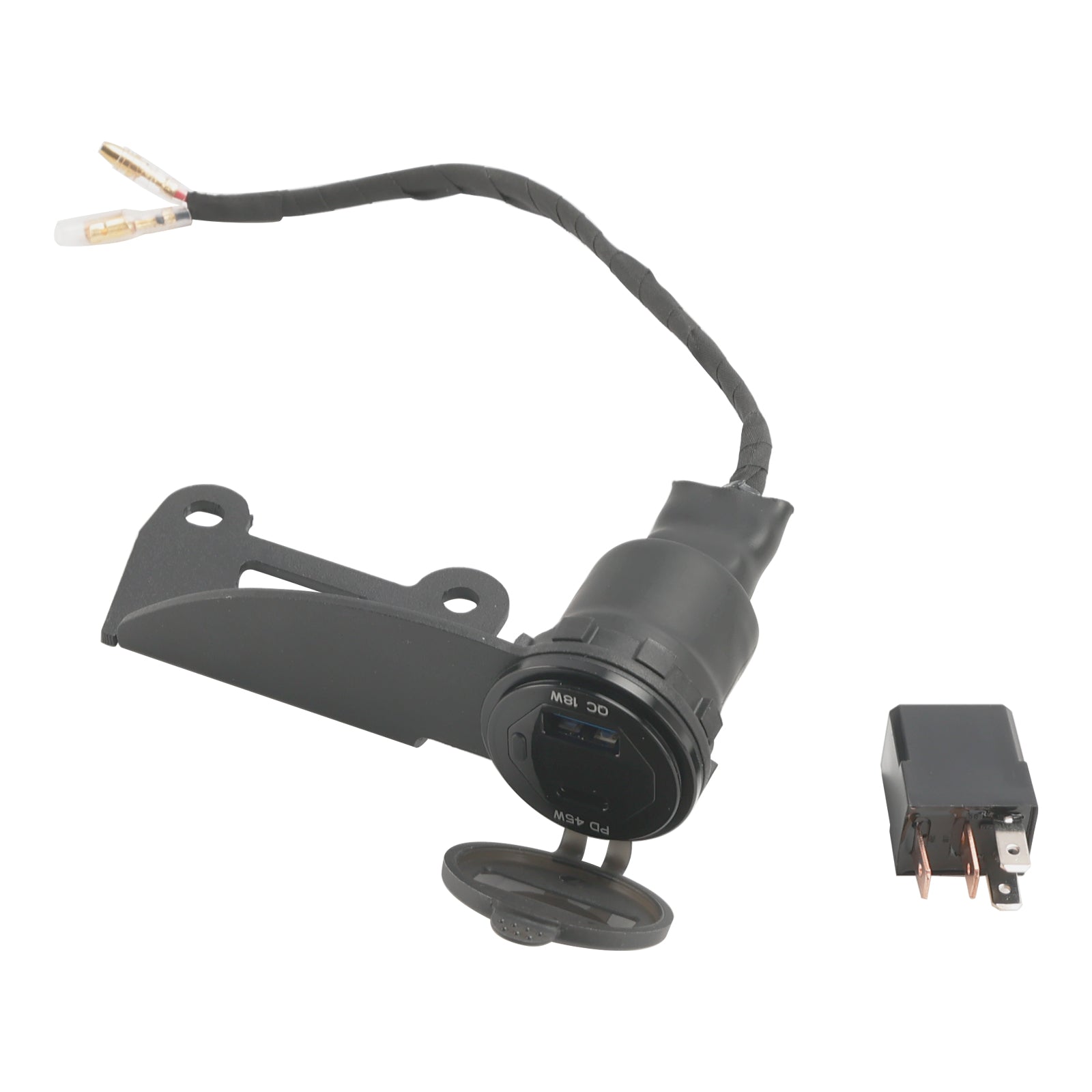 22-24 Honda Rebel CMX300 CMX500 Caricatore presa 12V USB+C tipo rapido