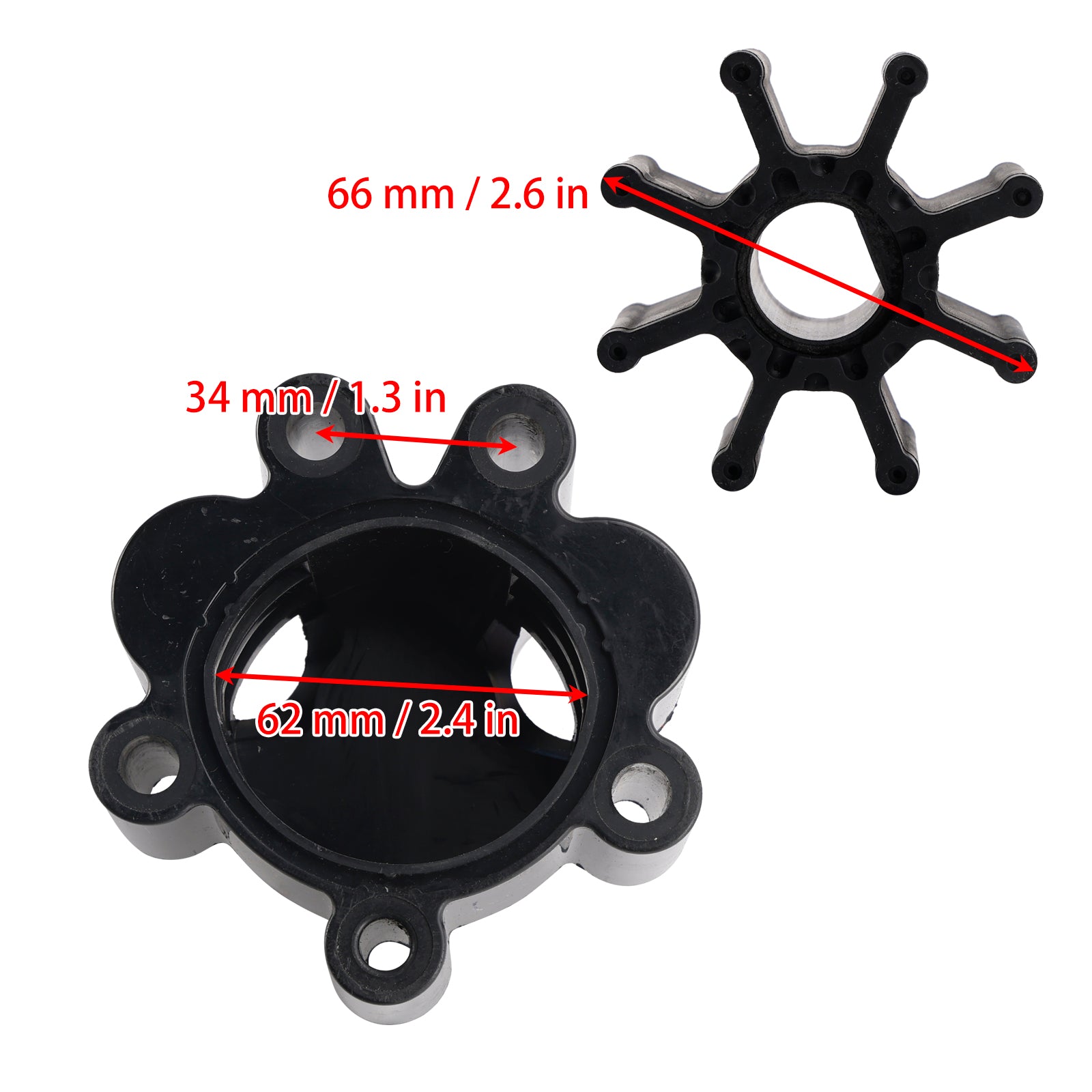 Mercury Sierra Water Pump Impeller Kit 46-807151A14  46-807151A7 18-3150