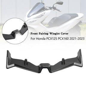 Aerodynamische Winglet-Abdeckung der Frontverkleidung, langlebig für Honda Pcx125 Pcx160 21-23