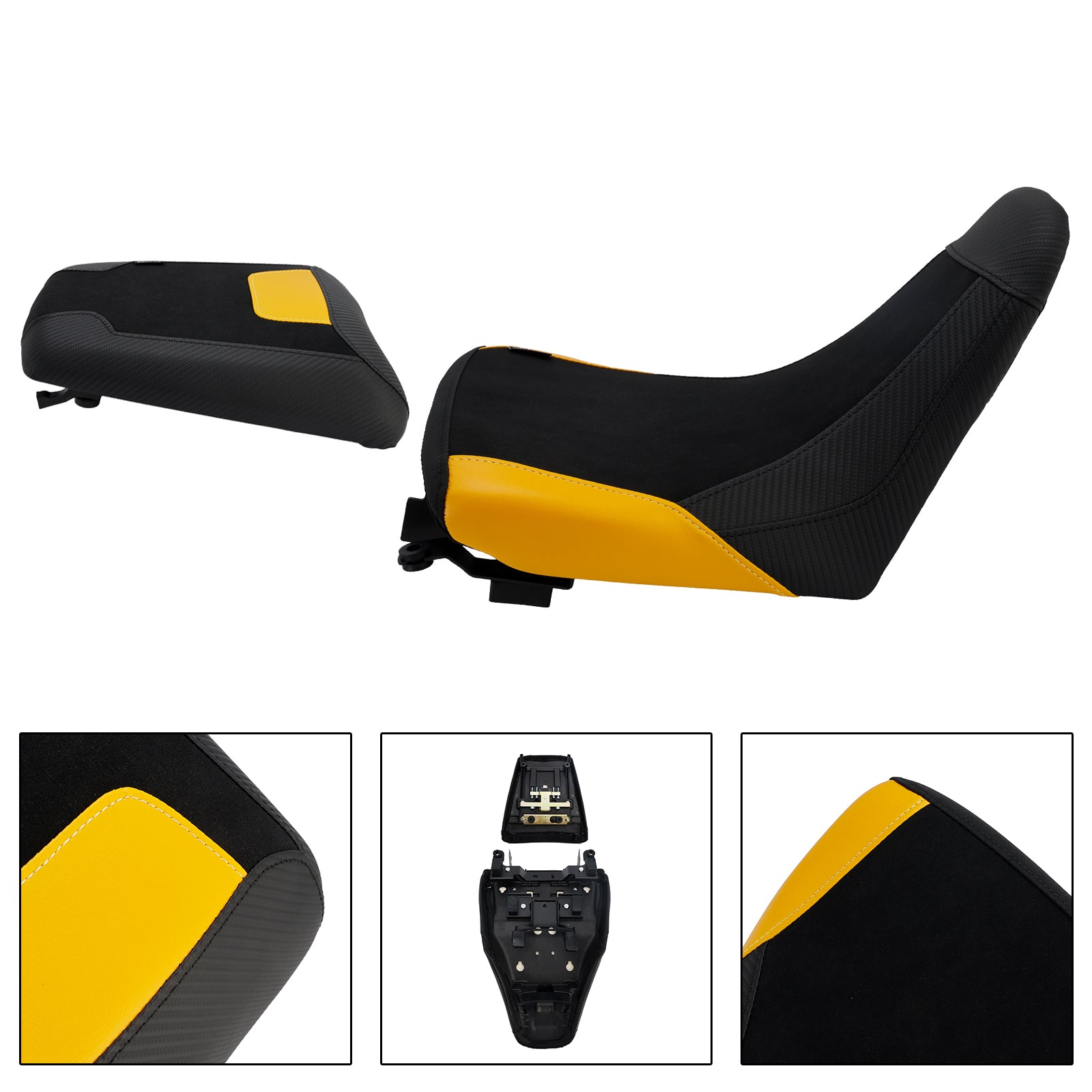 2023-2025 Suzuki V-Strom Dl1050 Lower Front&Rear Driver Seat Pillion Yellow Fits