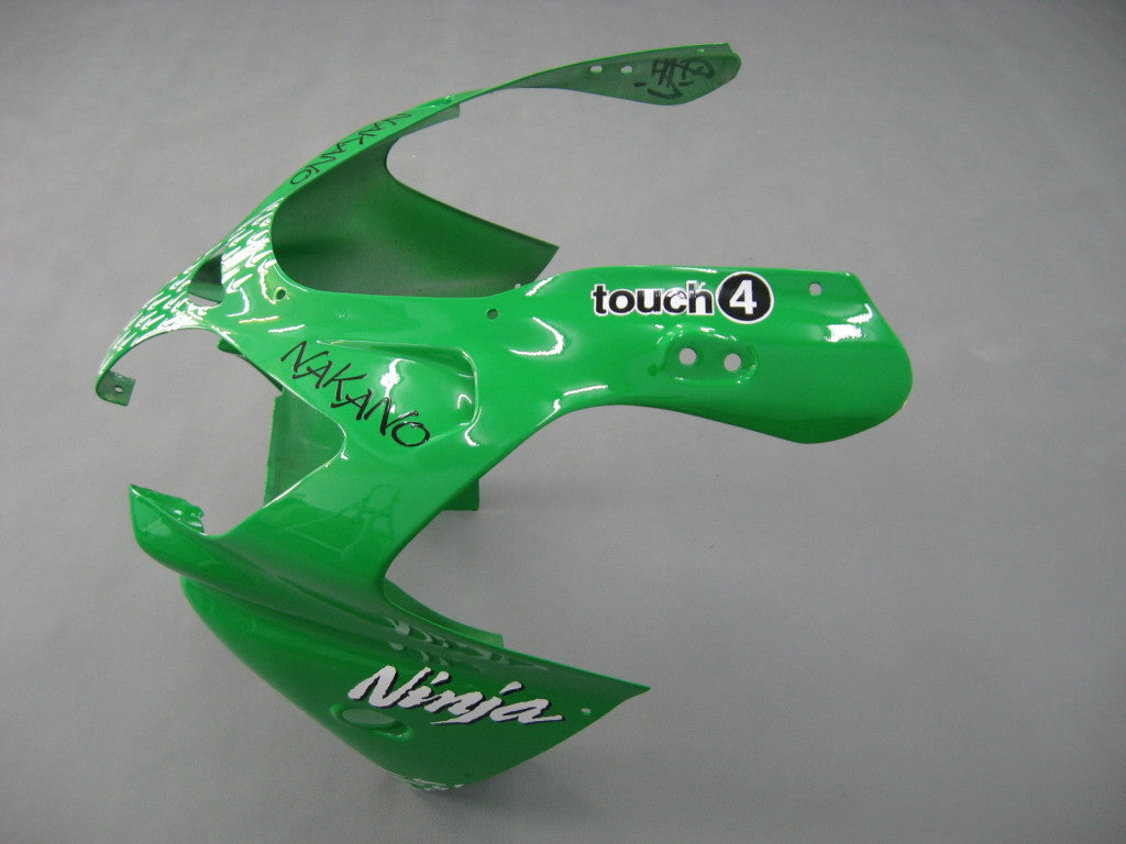 Amotopart 2000-2001 Kawasaki ZX9R Green Fairing Kit