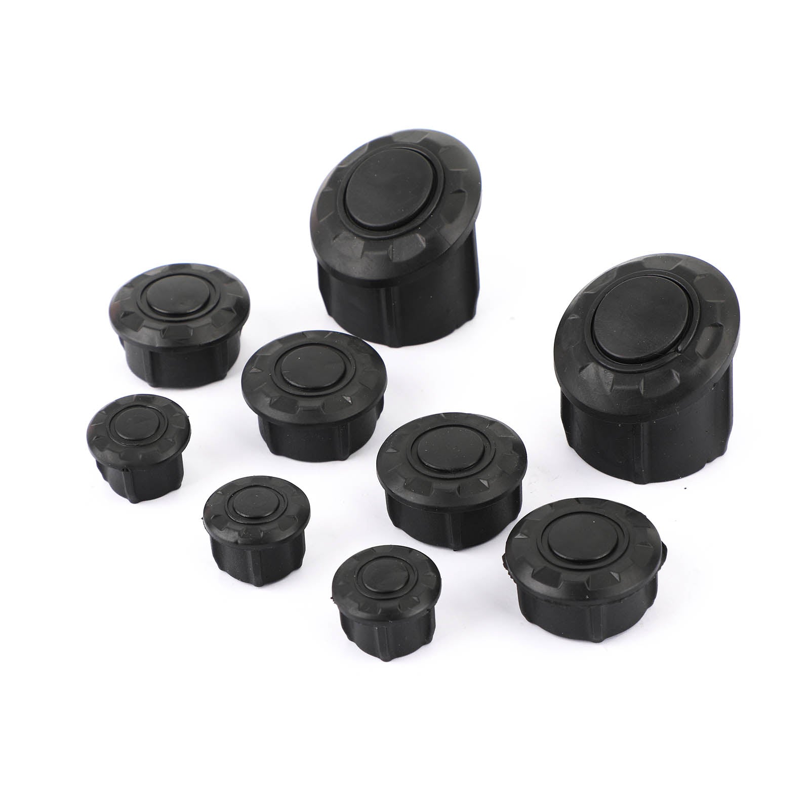 9Pcs Frame Hole Caps Plugs Fit for BMW R 1200 1250 GS / LC / Adventure 14-19