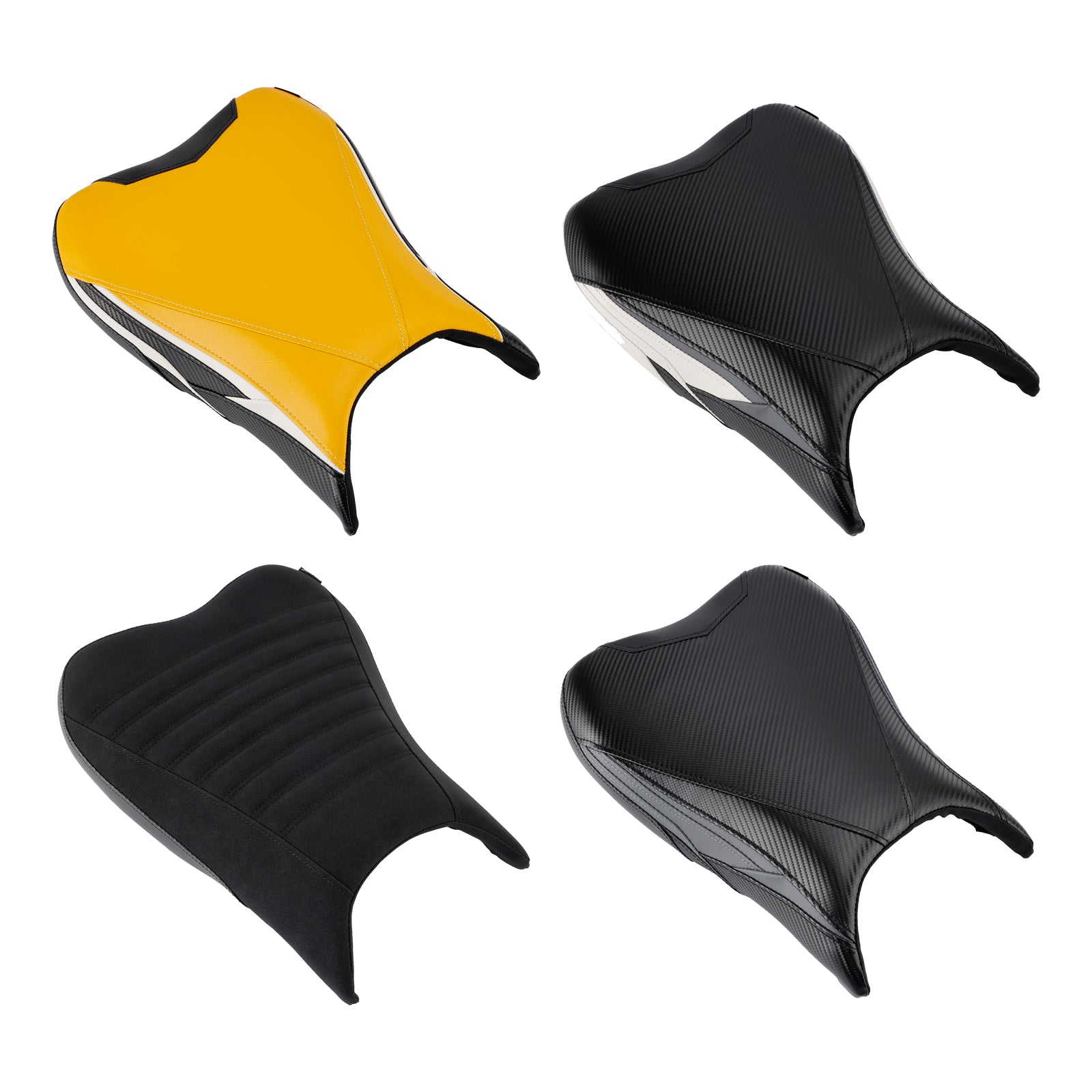 2022-2024 Suzuki Gsx1300R Front Driver Raider Seat Pillion Saddle White