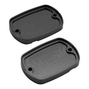 Yamaha T-MAX 500 530 SX DX 560 TECH MAX 2x Break Fluid Reservoir Caps Black Fluid