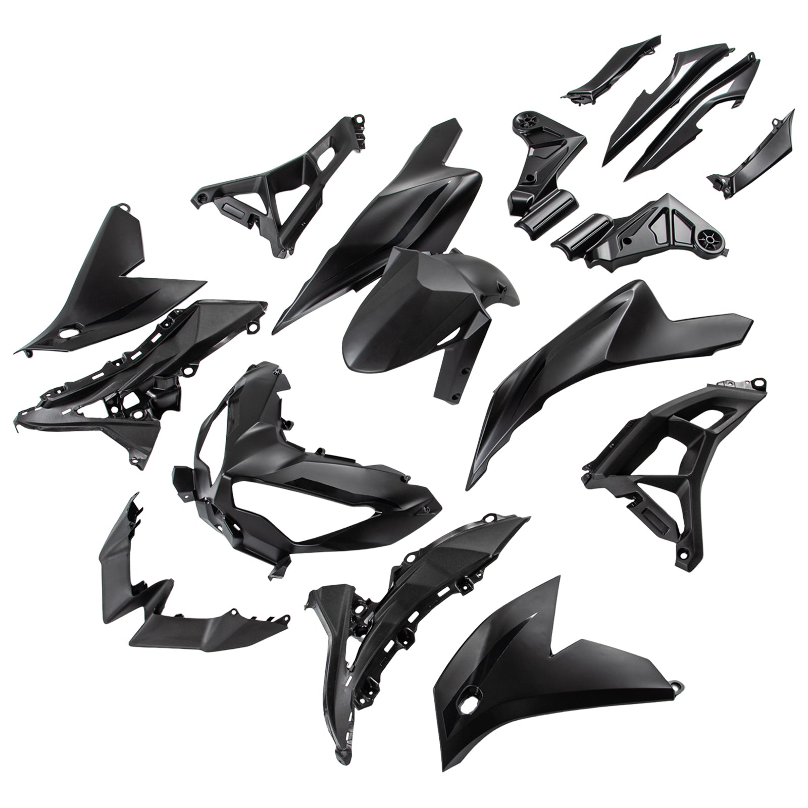 2022-2024 Kawasaki VERSYS 650 KLE ABS Black Fairing Kit