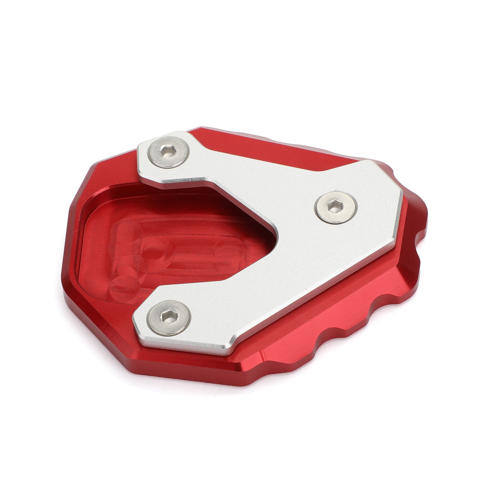 Side Stand Extension Kickstand Enlarger Plate For HONDA CB500X 2019 Red