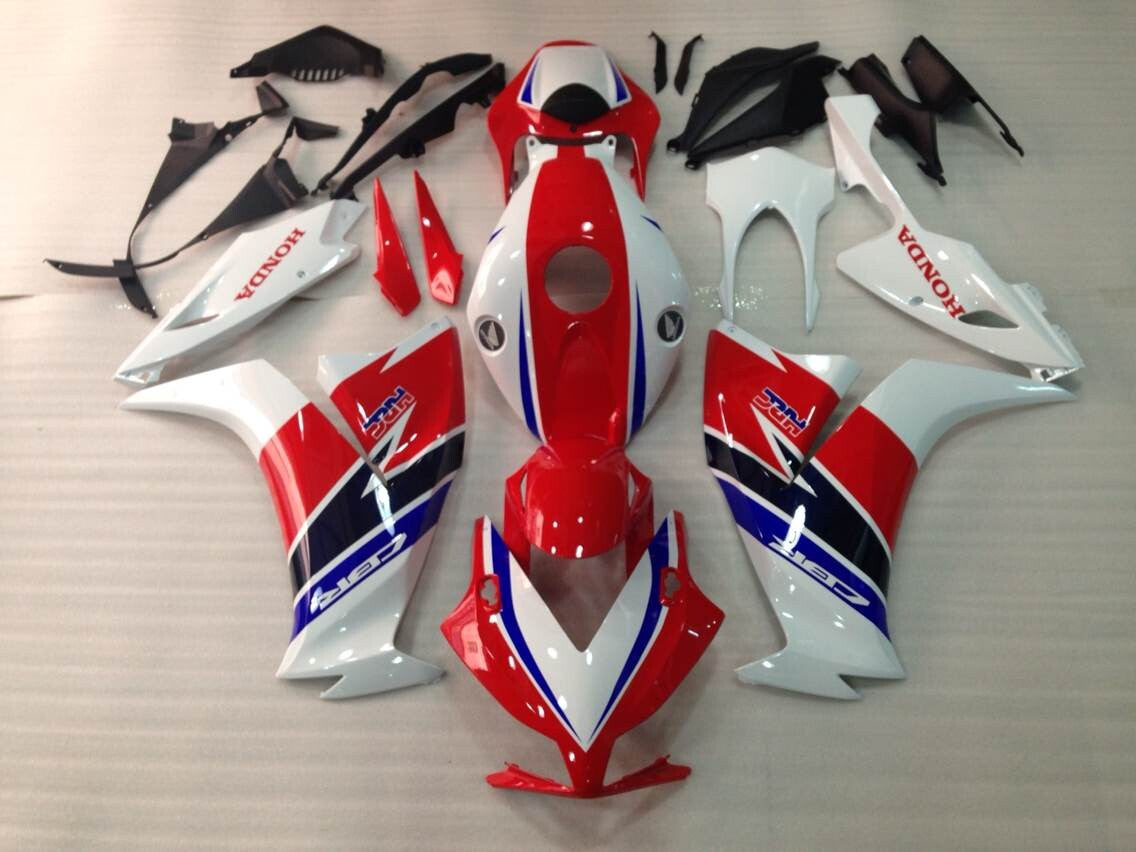 Amotopart 2012-2016 CBR1000RR Honda Blue&Red Style1 Fairing Kit