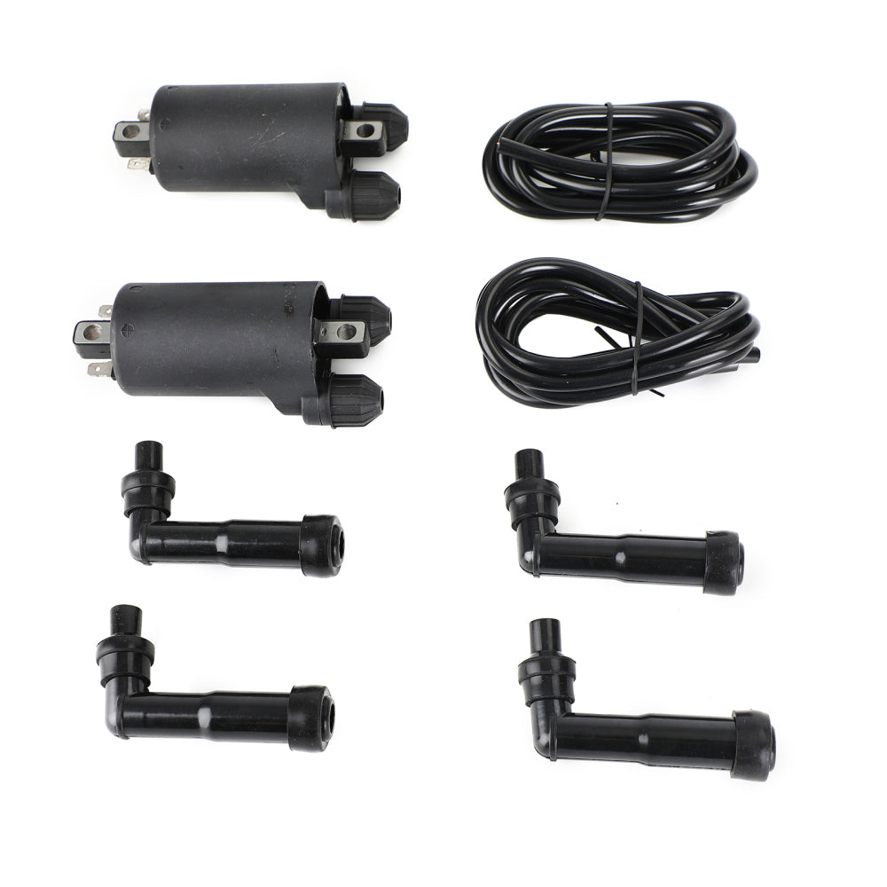 zündspulenkappen und Kabel für Honda CB650 CB650C CB650SC GL1100 GL1200 Generic