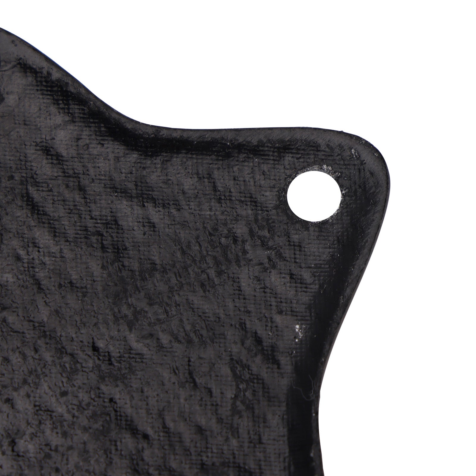 Kawasaki ZX-6R 636 2019-2025 Placa de proteção para pés em fibra de carbono real