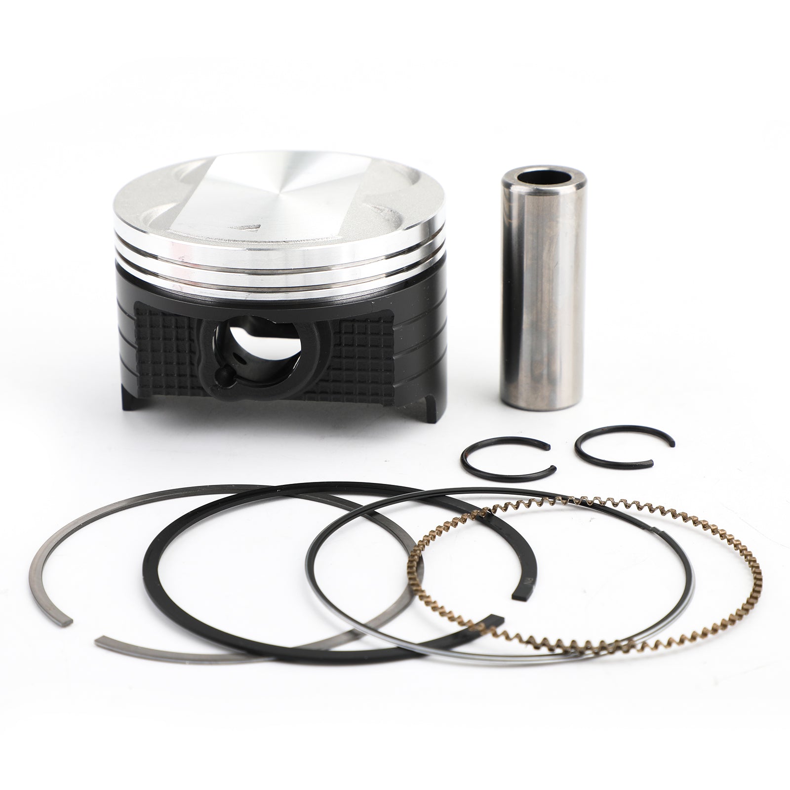 Kit de pasadores de anillos de pistón de 73,50 mm + orificio de 0,50 mm para Suzuki DR250R/S DRZ250 1998-2007