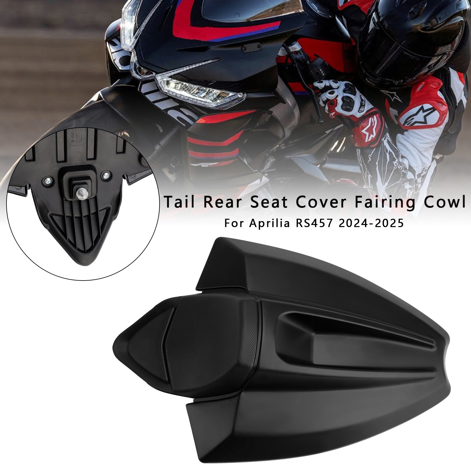 2024-2025 Aprilia RS 457 Tail Rear Seat Cover Fairing Cowl